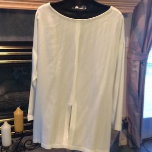 Style New York white tunic S Sm GUC